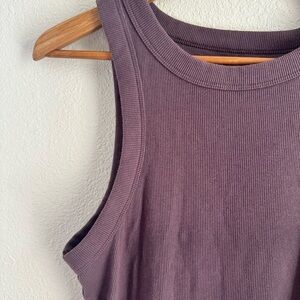 Women's Purple Sleeveless Top